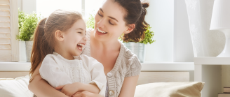 Mère avec sa fille